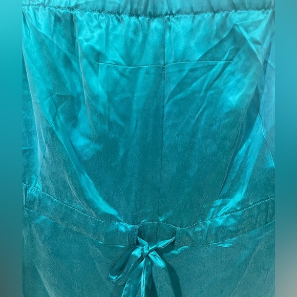 Club Monaco brushed silk strapless romper. GUC - Picture 4 of 4